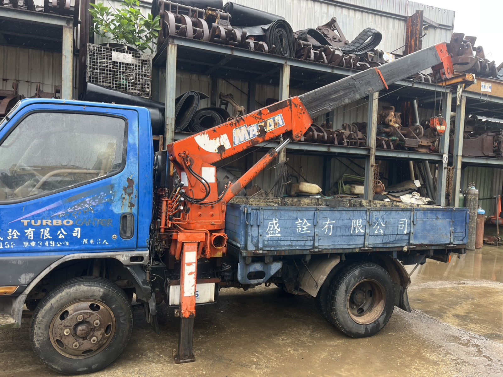 堅達 3.49 頓吊桿車